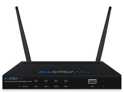 BluStream 4x1 Advanced HDMI Wireless Multi Format Presentation Matrix with AirPlay & MiraCast