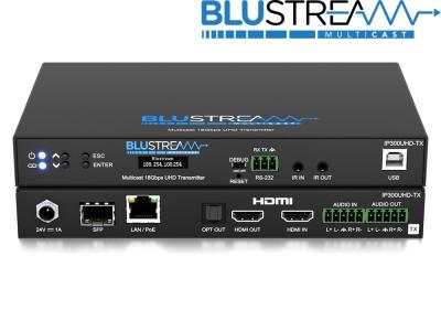 BluStream IP300UHD-TX IP Multicast UHD Video Transmitter over 1GB Network - Up to 100m