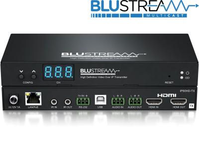 BluStream IP50HD-TX IP Multicast 1080p Video Transmitter over 100Mbps Network - Up to 100m