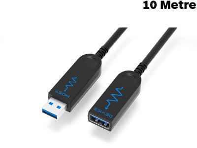BluStream Precision 10 Metre USB-A Male to Female AOC Cable - USB3AMF10