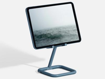 Bouncepad BP-GO-BLU Go Portable Tablet & iPad Holder Adjustable Stand - Blue