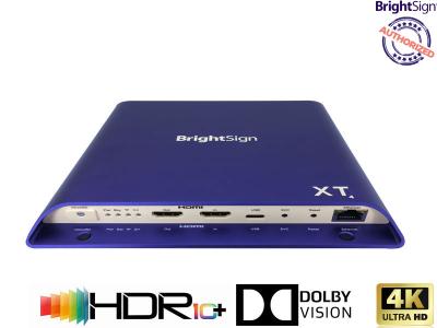 BrightSign XT1144 4K I/O Player - Live TV Input, Dolby Vision and HDR10+