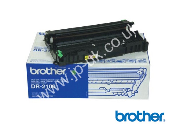 Genuine Brother DR2100 Black Drum Unit to fit MFC-7320 Mono Laser Printer