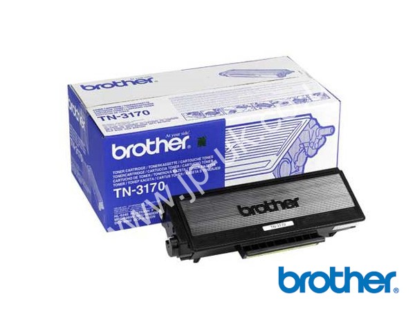 Genuine Brother TN3170 Hi-Cap Black Toner to fit DCP-8060 Mono Laser Printer