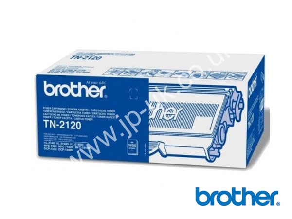 Genuine Brother TN2120 Hi-Cap Black Toner to fit Mono Laser Printers Mono Laser Printer
