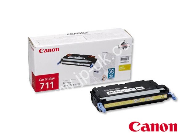 Genuine Canon 711Y / 1657B002AA Yellow Toner Cartridge to fit i-SENSYS MF9280CDN Colour Laser Printer