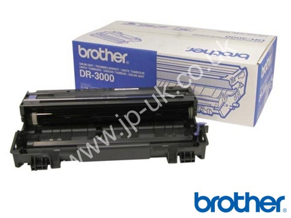 Genuine Brother DR3000 Black Drum Unit to fit MFC-8840DN Mono Laser Printer