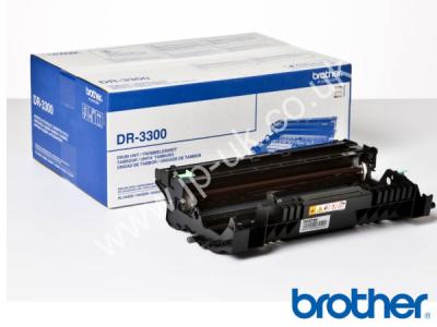 Genuine Brother DR3300 Black Drum Unit to fit Brother Mono Laser Printer
