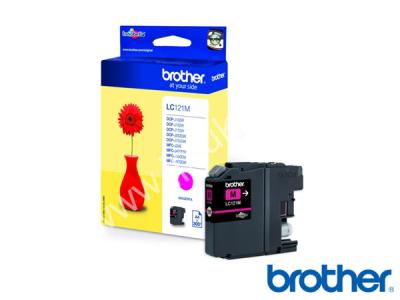 Genuine Brother LC121M Magenta Ink to fit Brother Inkjet Printer  