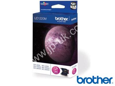 Genuine Brother LC1220M Magenta Ink to fit Brother Inkjet Printer  