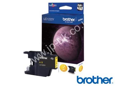 Genuine Brother LC1220Y Yellow Ink to fit Brother Inkjet Printer  
