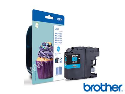 Genuine Brother LC123C Cyan Ink to fit Brother Inkjet Printer  