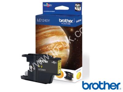 Genuine Brother LC1240Y Innobella Yellow Ink to fit Brother Inkjet Printer  
