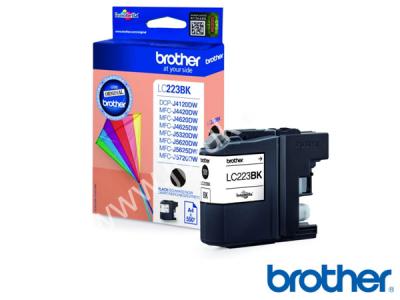Genuine Brother LC223BK Black Ink to fit Brother Inkjet Printer  