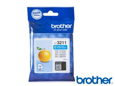 Genuine Brother LC3211C Cyan Ink to fit Brother Inkjet Printer  