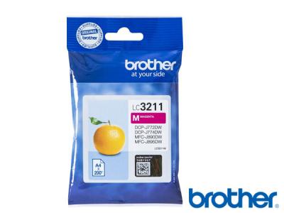 Genuine Brother LC3211M Magenta Ink to fit Brother Inkjet Printer  