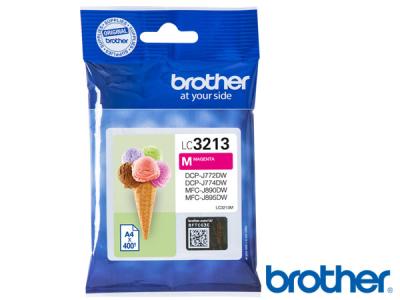 Genuine Brother LC3213M Magenta Ink to fit Brother Inkjet Printer  