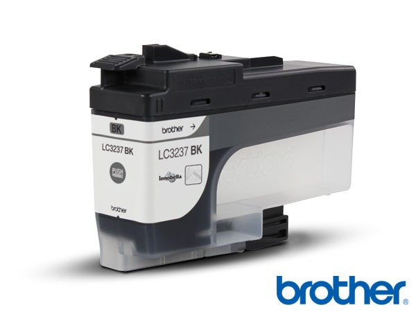 Genuine Brother LC3237BK Black Ink to fit Ink Cartridges Inkjet Printer  