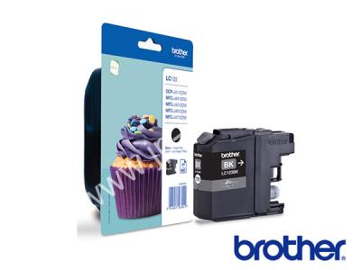 Genuine Brother LC123BK Black Ink to fit Brother Inkjet Printer  