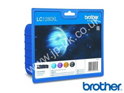 Genuine Brother LC1280XL CMYK Ink Bundle to fit Brother Inkjet Printer  