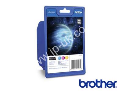 Genuine Brother LC1280XL CMY Ink Bundle to fit Brother Inkjet Printer  