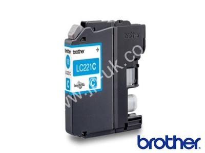 Genuine Brother LC221C Cyan Ink to fit Brother Inkjet Printer  