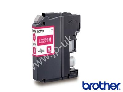 Genuine Brother LC221M  Magenta Ink to fit Brother Inkjet Printer  