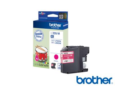 Genuine Brother LC-22UM Super High Yield Magenta Ink to fit Brother Inkjet Printer  