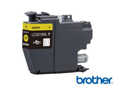 Genuine Brother LC-3219XLY Hi-Cap Yellow Ink to fit Brother Inkjet Printer  