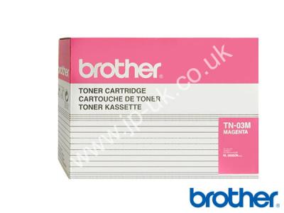 Genuine Brother TN03M Magenta Toner Cartridge to fit Brother Colour Laser Printer