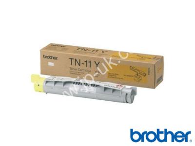 Genuine Brother TN11Y Yellow Toner Cartridge to fit Brother Colour Laser Printer