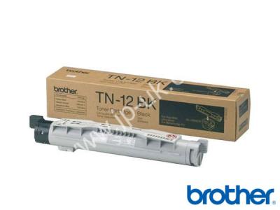Genuine Brother TN12BK Black Toner Cartridge to fit Brother Colour Laser Printer