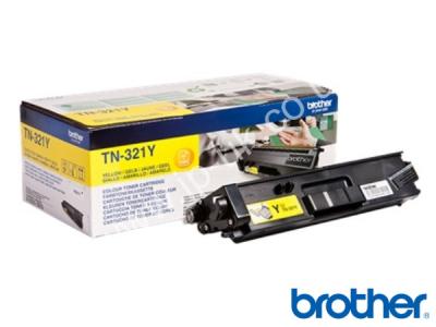 Genuine Brother TN321Y Yellow Toner Cartridge to fit Brother Colour Laser Printer