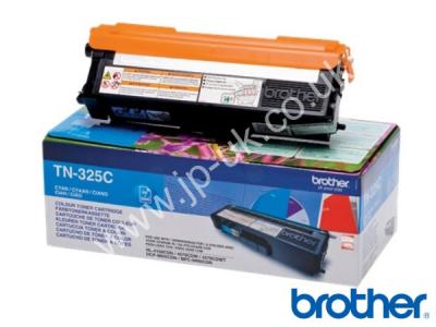 Genuine Brother TN325C Hi-Cap Cyan Toner Cartridge to fit Brother Colour Laser Printer