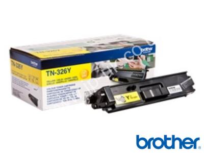 Genuine Brother TN326Y Hi-Cap Yellow Toner Cartridge to fit Brother Colour Laser Printer