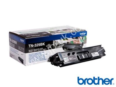 Genuine Brother TN329BK Extra Hi-Cap Black Toner Cartridge to fit Brother Colour Laser Printer