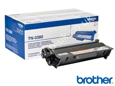 Genuine Brother TN3380 Hi-Cap Black Toner to fit Brother Mono Laser Printer