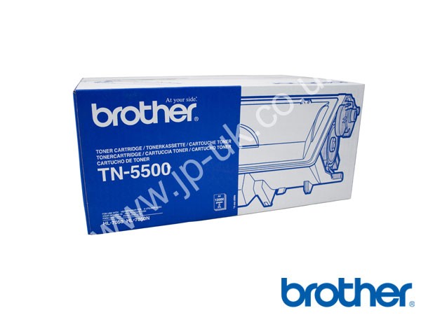 Genuine Brother TN5500 Black Toner Cartridge to fit HL-7050N Mono Laser Printer