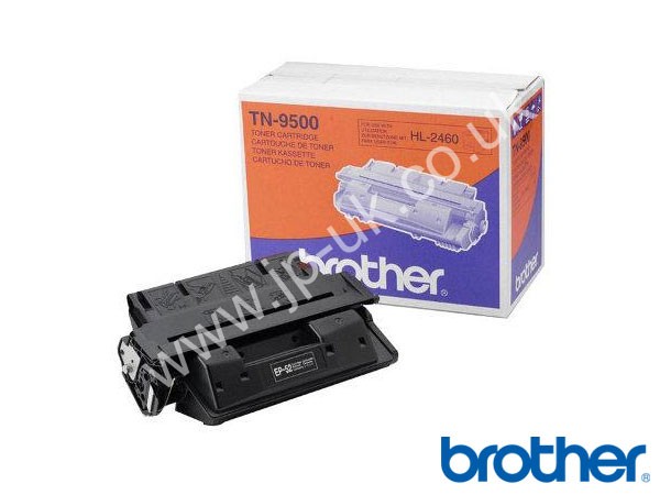 Genuine Brother TN9500 Black Toner Cartridge to fit HL-2460N Mono Laser Printer