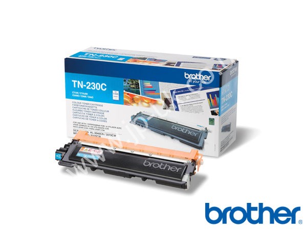 Genuine Brother TN230C Cyan Toner Cartridge to fit Colour Laser Multifunction Printers Colour Laser Printer