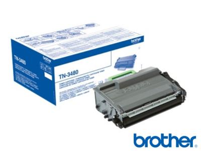 Genuine Brother TN3480 Hi-Cap Black Toner to fit Brother Mono Laser Printer