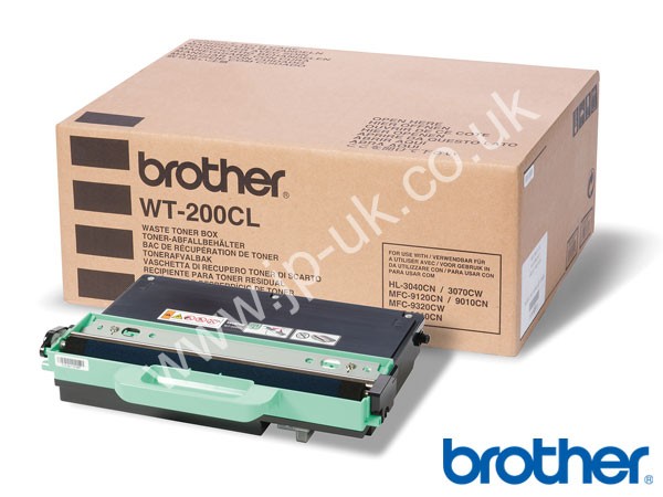 Genuine Brother WT200CL Waste Toner Pack to fit Toner Cartridges Colour Laser Printer