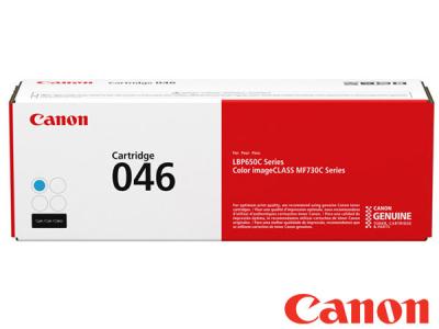 Genuine Canon 046-C / 1249C002 Cyan Toner Cartridge to fit Canon Colour Laser Copier
