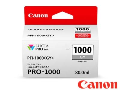 Genuine Canon PFI-1000GY / 0552C001AA Grey Lucia Ink to fit Canon Inkjet Printer