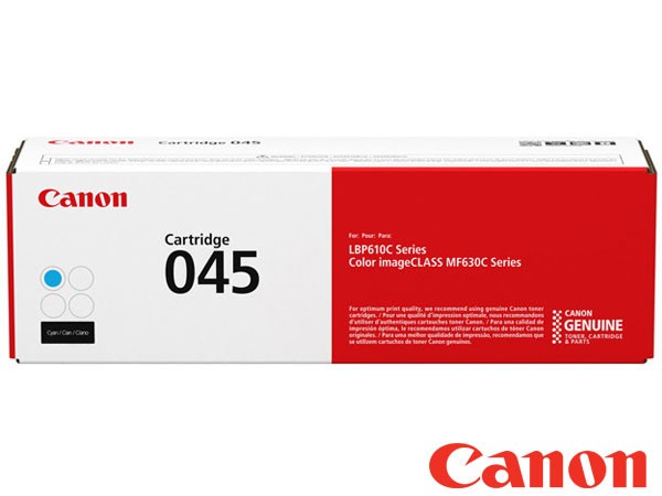 Genuine Canon 1241C002 / 045 Cyan Toner Cartridge to fit Toner Cartridges Colour Laser Printer