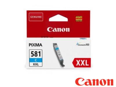 Genuine Canon 1995C001  / CLI-581C XXL Extra High Yield Cyan Ink Cartridge to fit Canon Colour Laser Printer