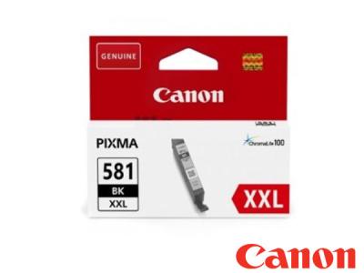 Genuine Canon 1998C001  / CLI-581BK XXL Extra High Yield Black Ink Cartridge to fit Canon Colour Laser Printer