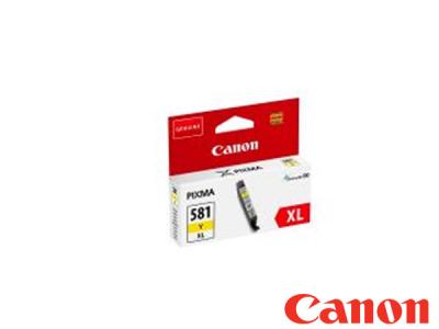 Genuine Canon 2051C001  / CLI-581Y XL High Yield Yellow Ink Cartridge to fit Canon Colour Laser Printer