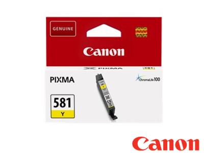 Genuine Canon 2105C001  / CLI-581 Y Yellow Ink Cartridge to fit Canon Colour Laser Printer