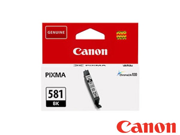 Genuine Canon 2106C001  / CLI-581 BK Black Ink Cartridge to fit Pixma TR7550 Colour Laser Printer